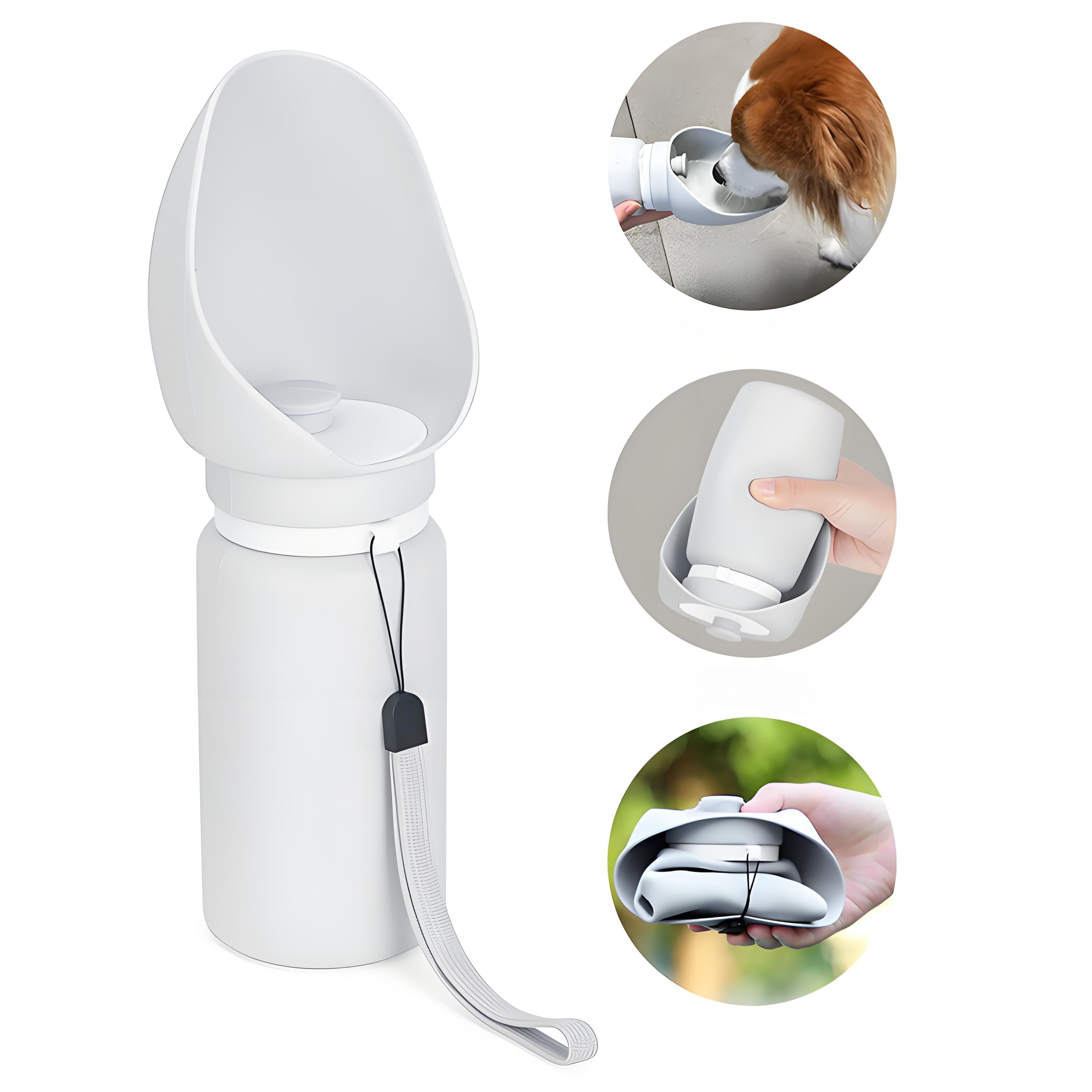 Portable Foldable Silicone Dog Water Bottle