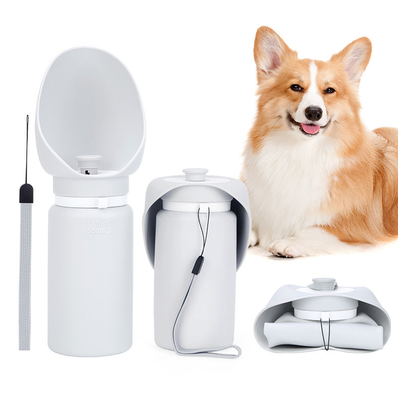 Portable Foldable Silicone Dog Water Bottle