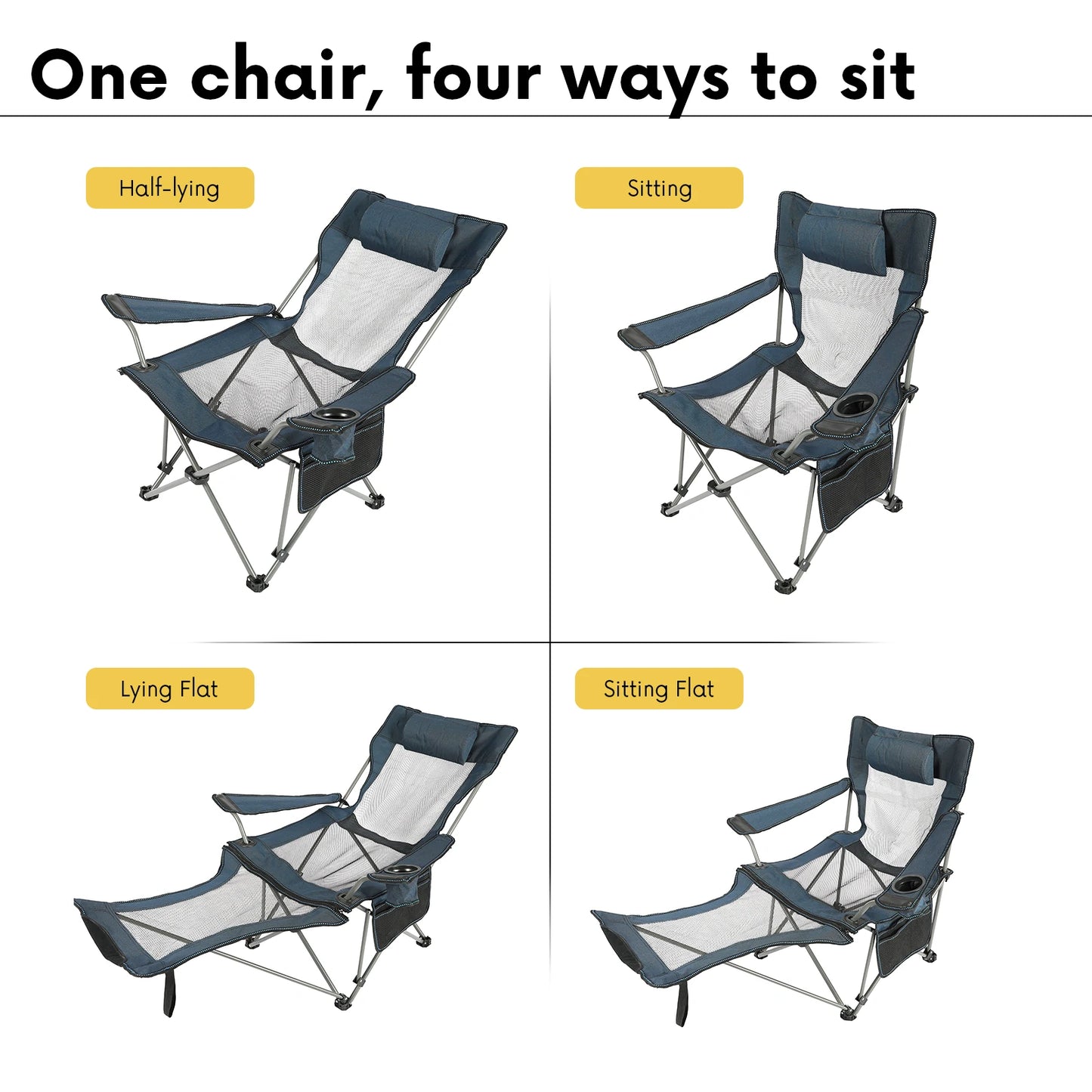 Drift Folding Lounger Chair