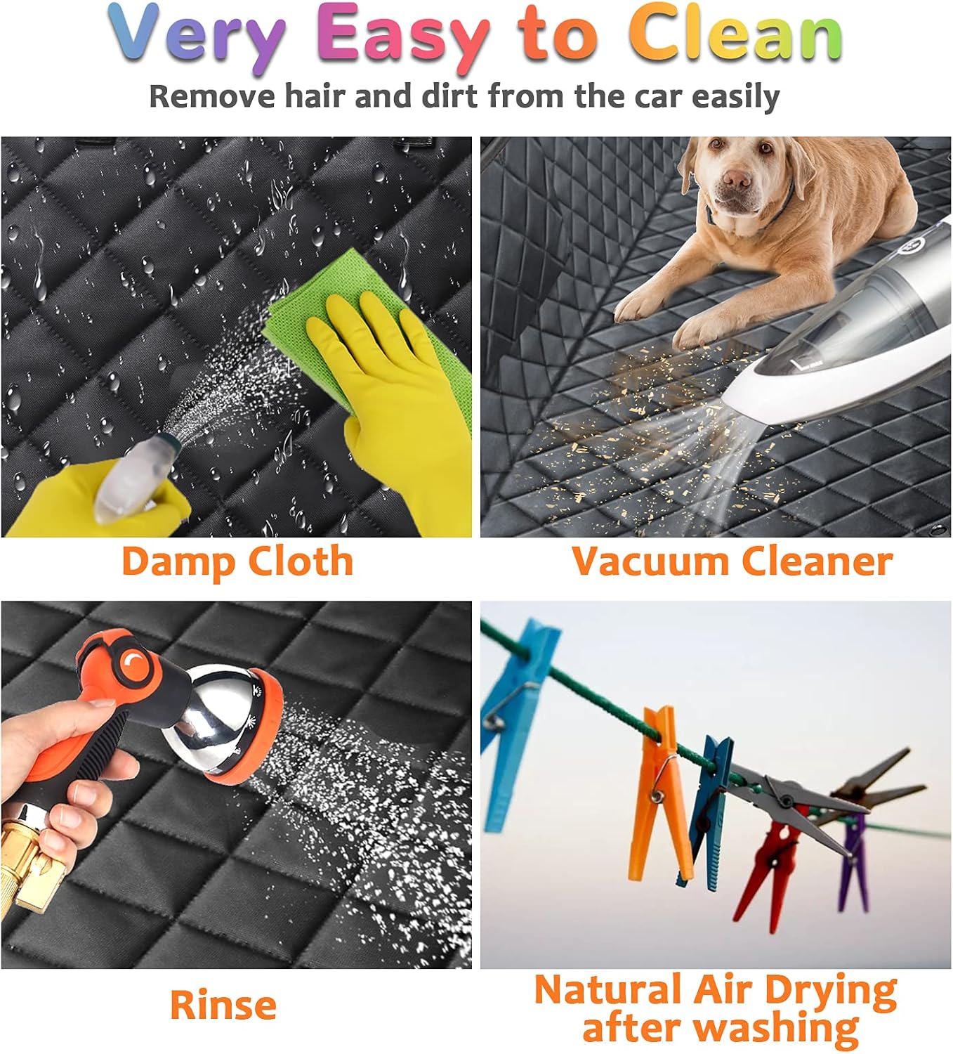 URPOWER Waterproof Dog Car Seat Cover