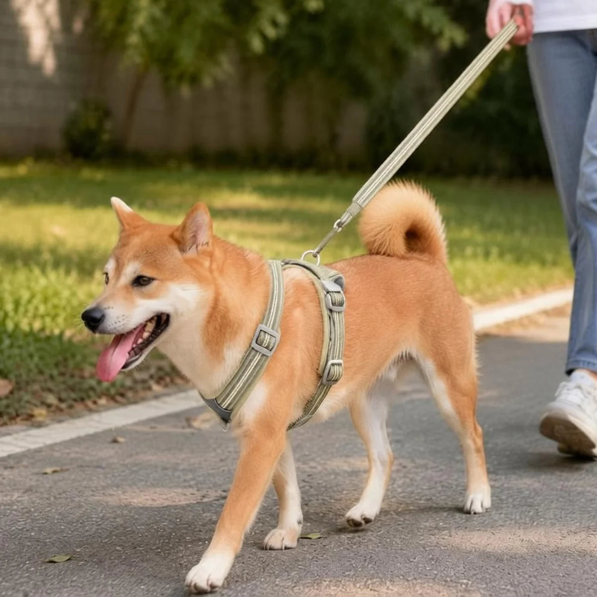 Dual-Handle Anti-Slip Dog Harness
