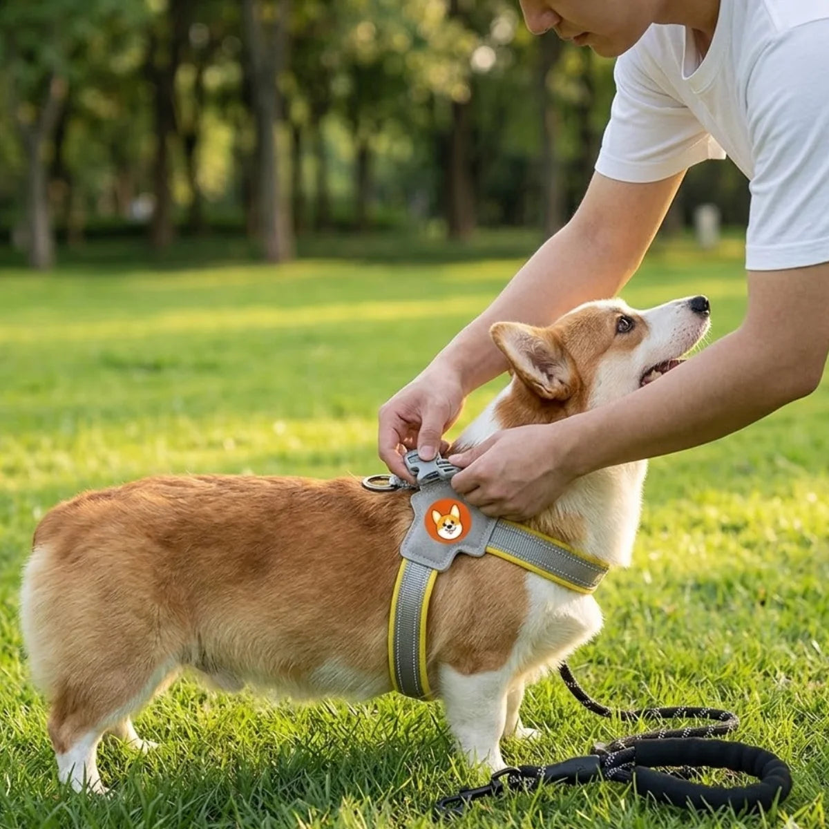 No-Pull Reflective Dog Harness