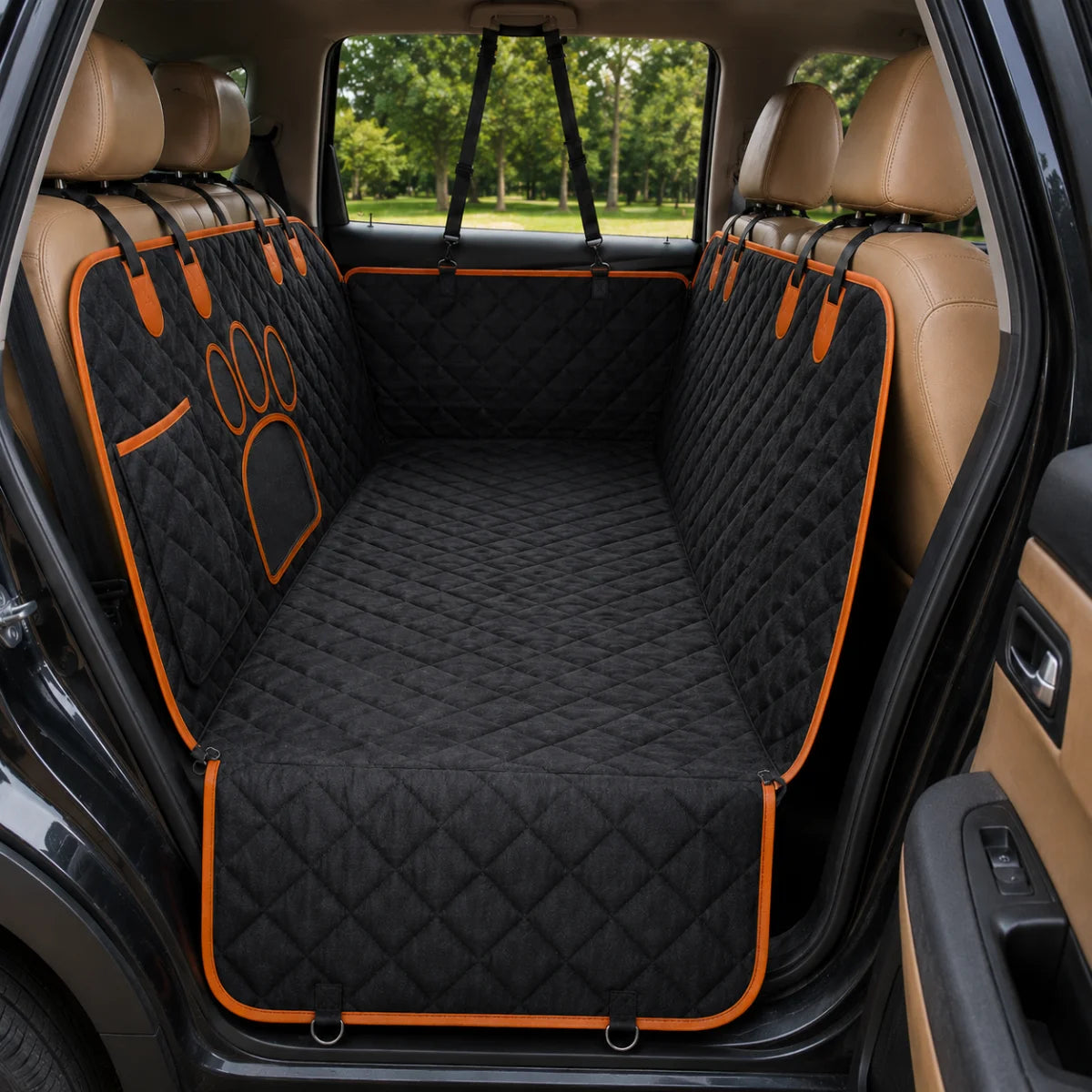 Waterproof Dog Car Seat Hammock Cover