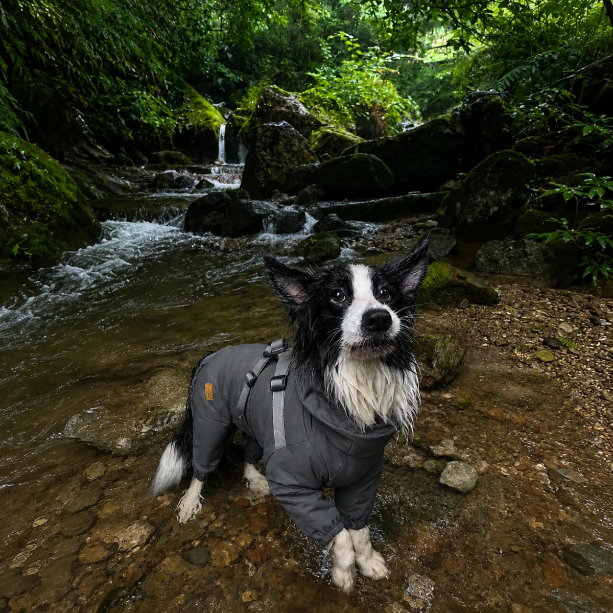 Waterproof Full-Coverage Dog Raincoat