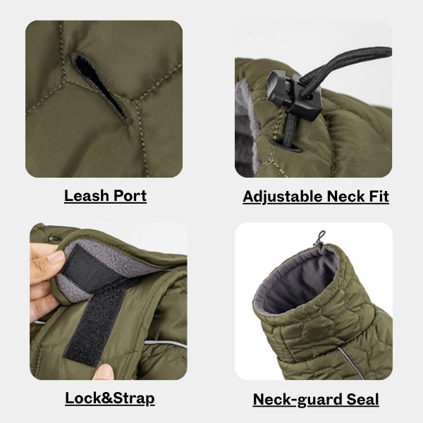 PortaPup Insulated Dog Jacket