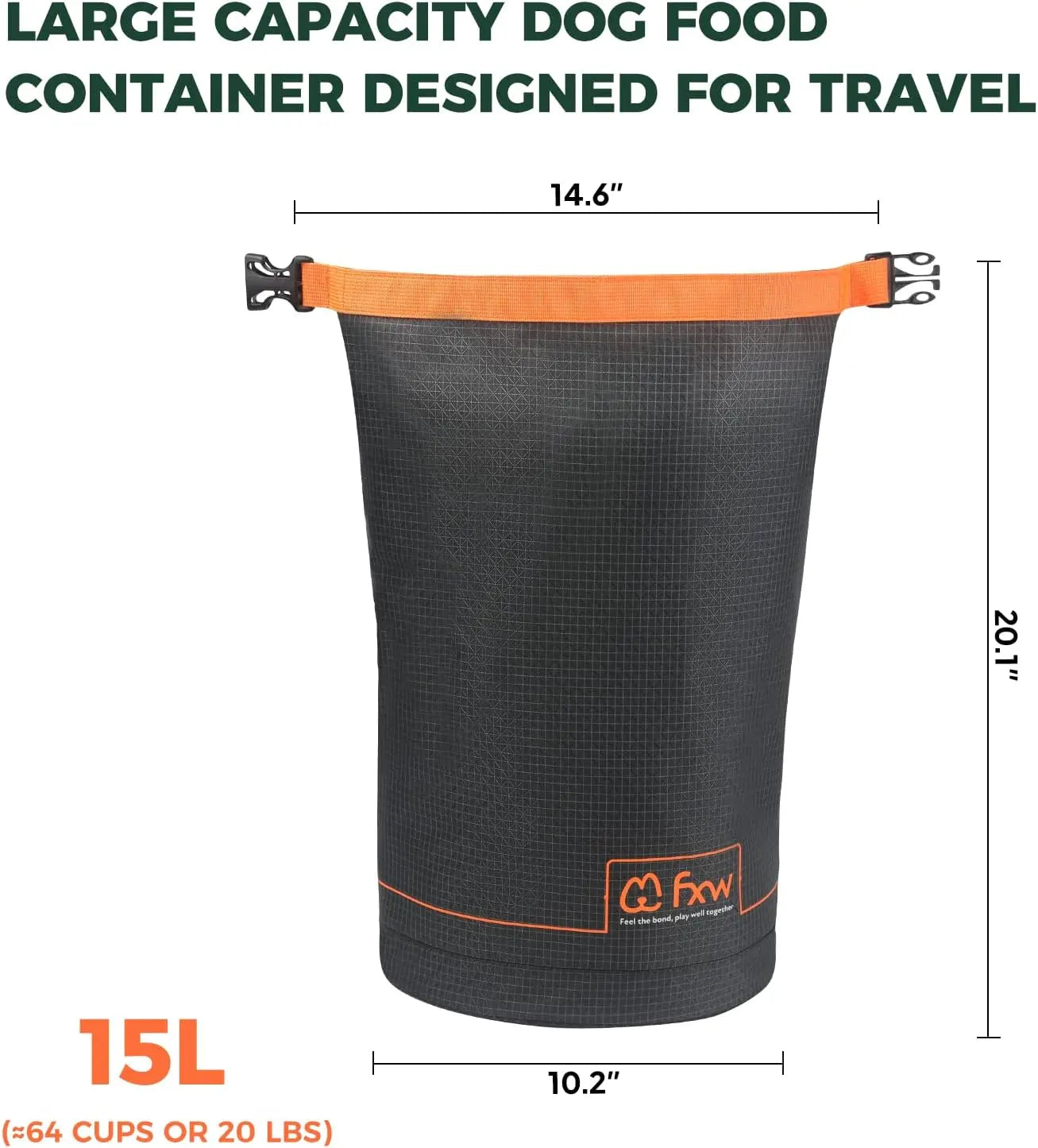 TrailMate Pet Food Storage