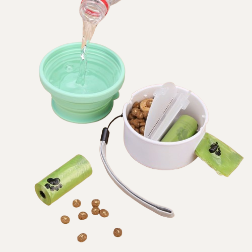 3-in-1 Dog Walking Storage Container