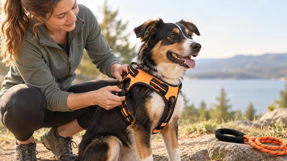 How to Put On a Dog Harness Correctly