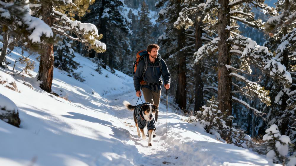How to Layer Your Dog for Cold Weather Hikes