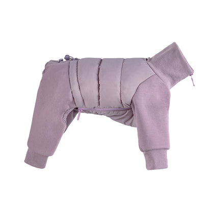 Full-Body Dog Puffer Suit