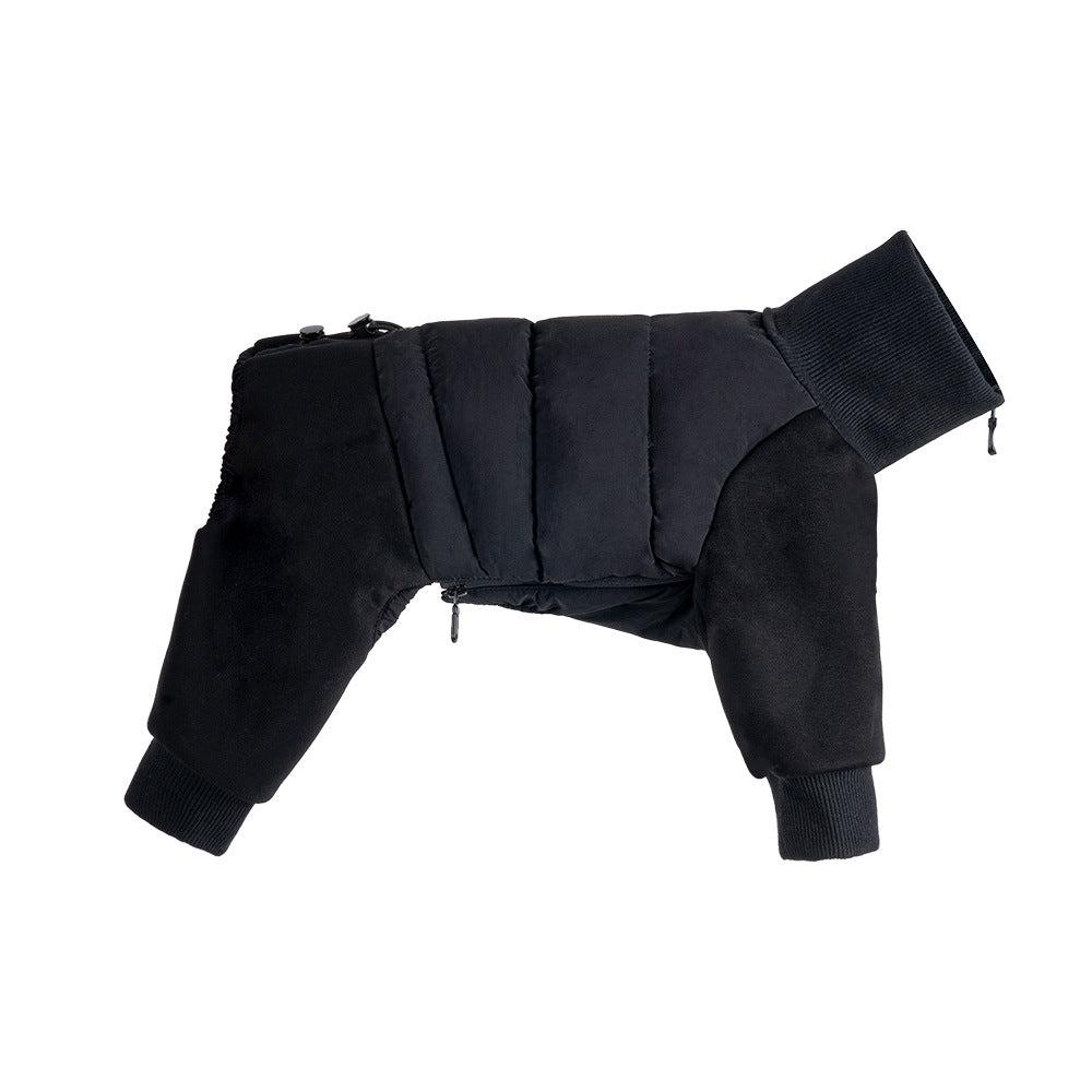 Full-Body Dog Puffer Suit