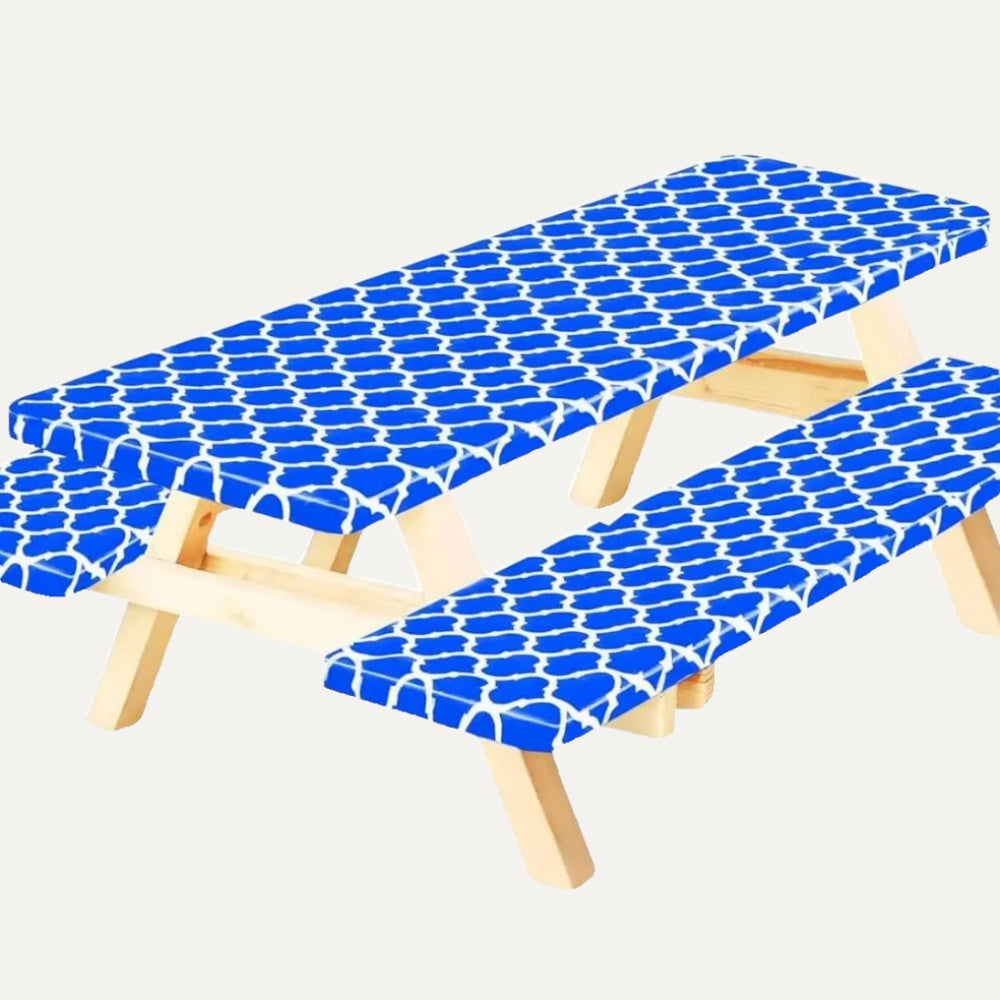 CampChic Table & Bench Cover Set