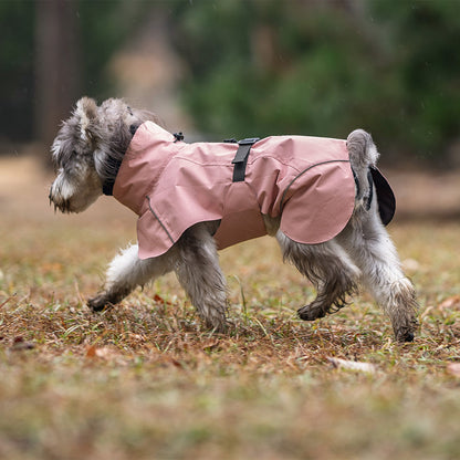 Dual-Collar Dog Raincoat