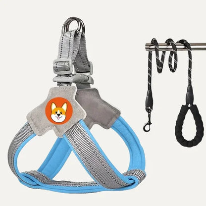 No-Pull Reflective Dog Harness