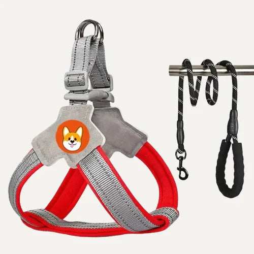 No-Pull Reflective Dog Harness