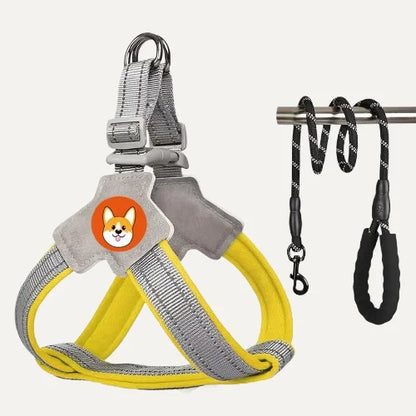 No-Pull Reflective Dog Harness