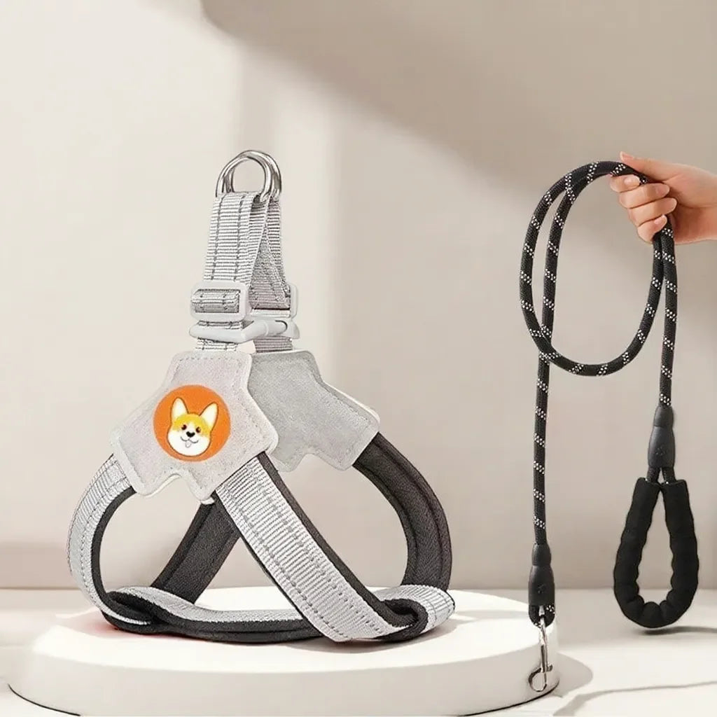 No-Pull Reflective Dog Harness