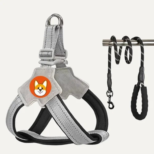 No-Pull Reflective Dog Harness
