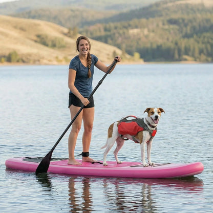 2-in-1 Floating Dog Life Jacket with Storage Backpack