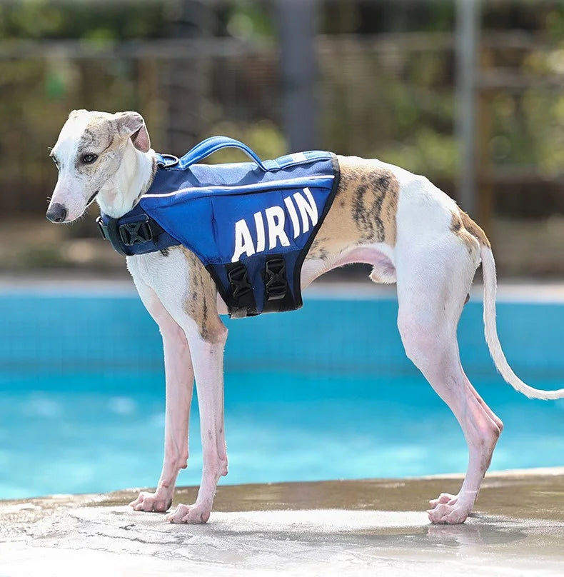 Inflatable Reflective Dog Life Jacket
