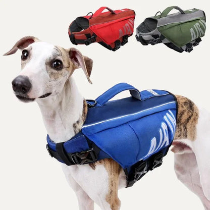 Inflatable Reflective Dog Life Jacket