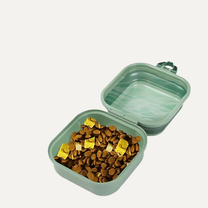 Collapsible Double Dog Bowl