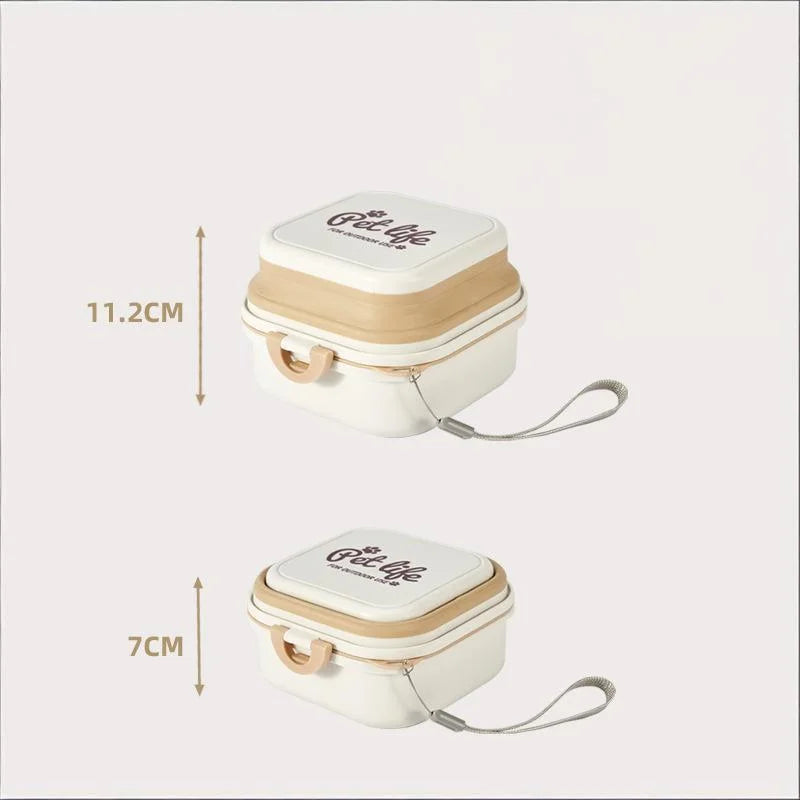 Collapsible Double Dog Bowl