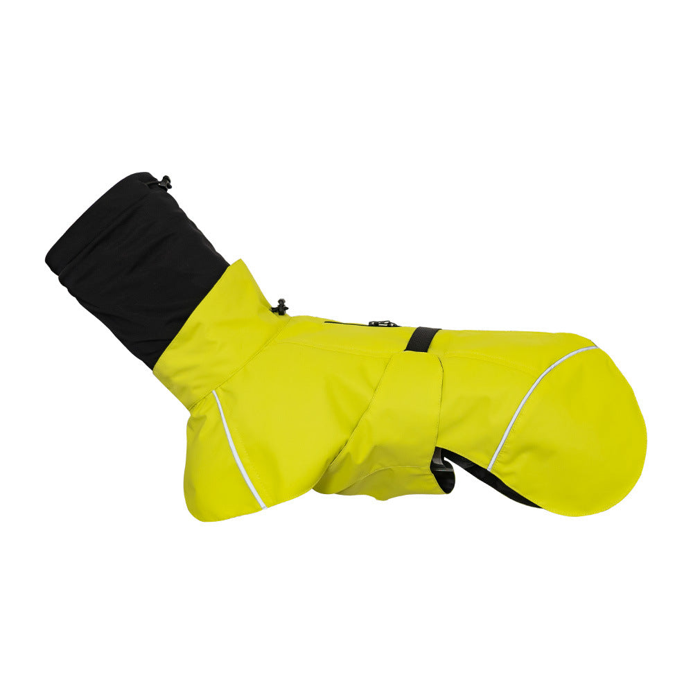 Dual-Collar Dog Raincoat