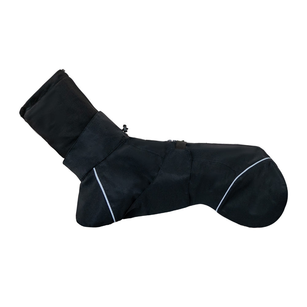 Dual-Collar Dog Raincoat