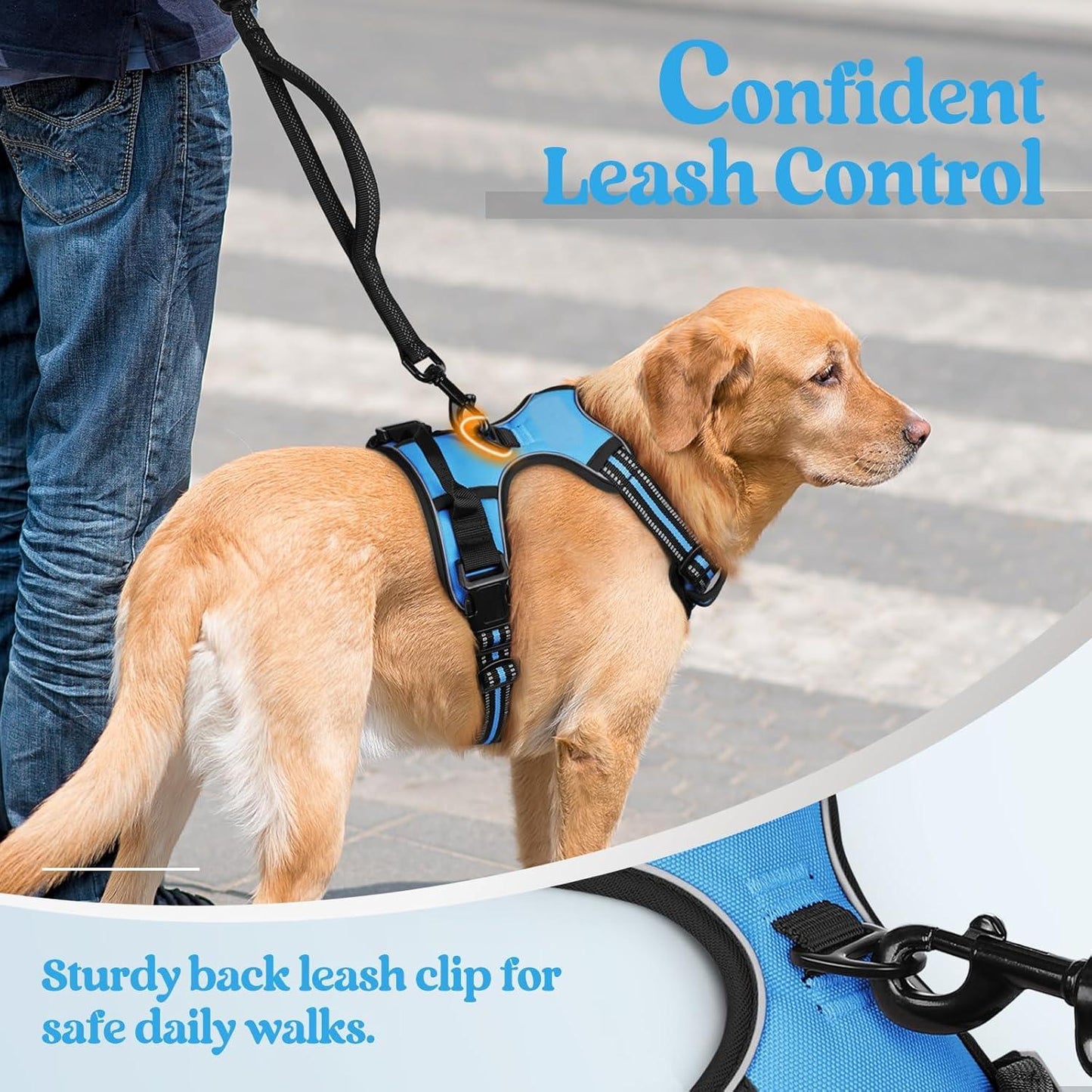 PawArmor No-Pull Adjustable Dog Harness