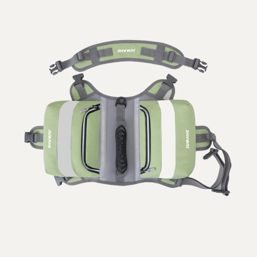 TrailTrek 2-in-1 Tactical Dog Harness Pack