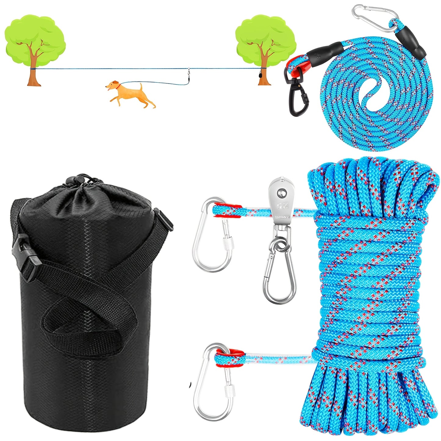 FreeRoam Dog Tie Out Cable