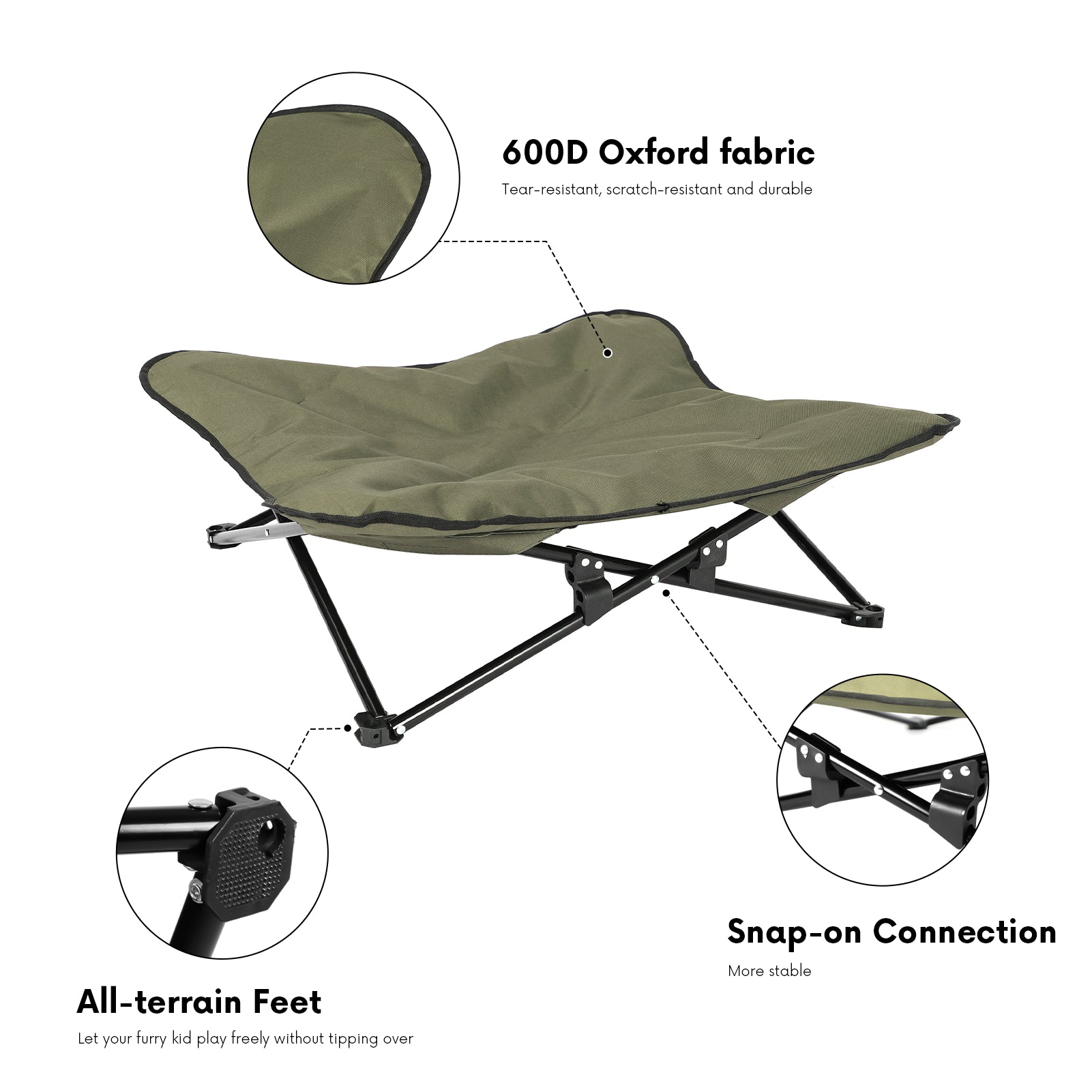 PawsRest Pet Foldable Bed