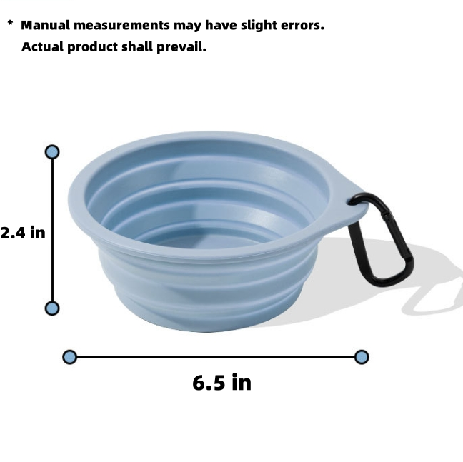 TrailPup Collapsible Pet Travel Bowl