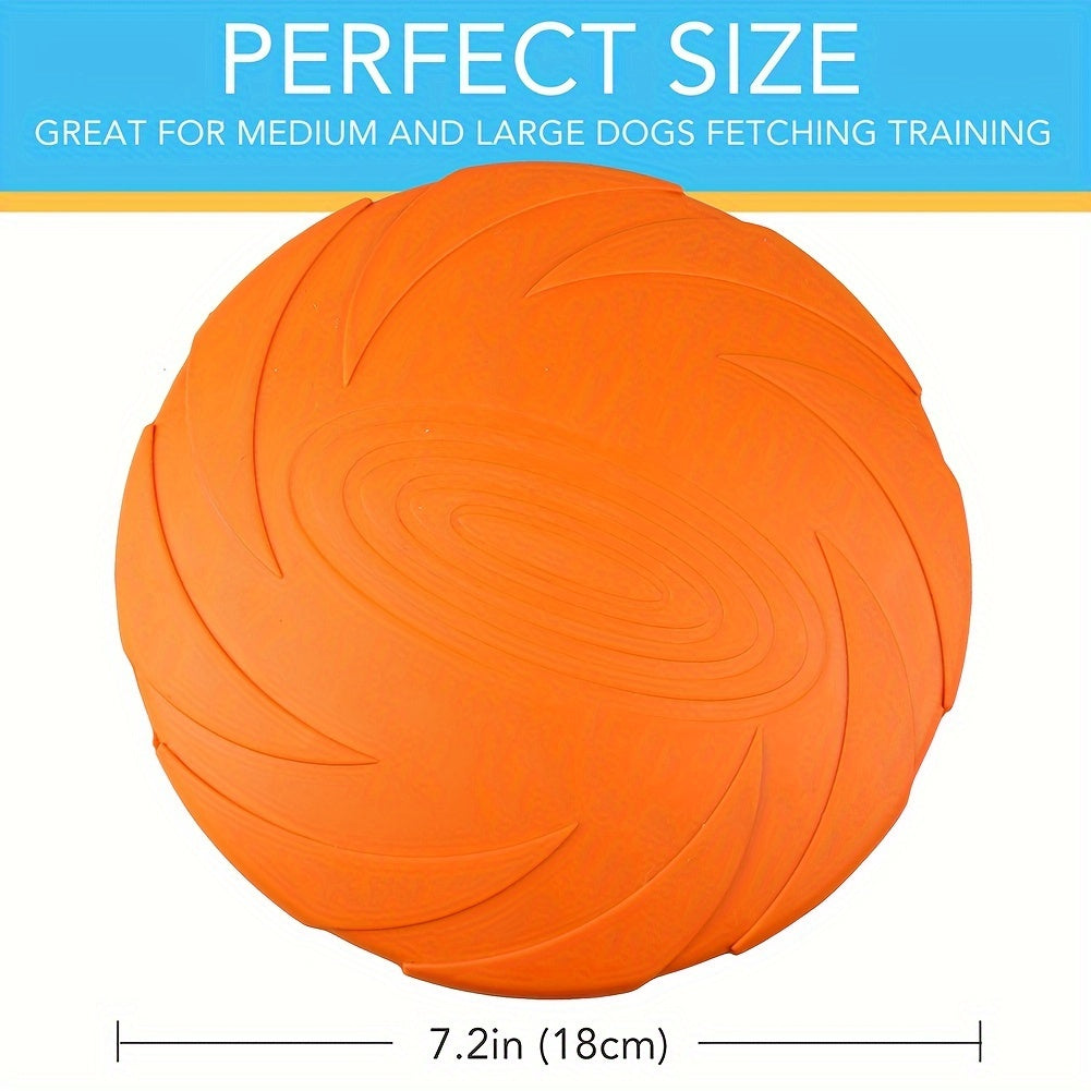 2 Pcs PawGlide Dog Flying Disc