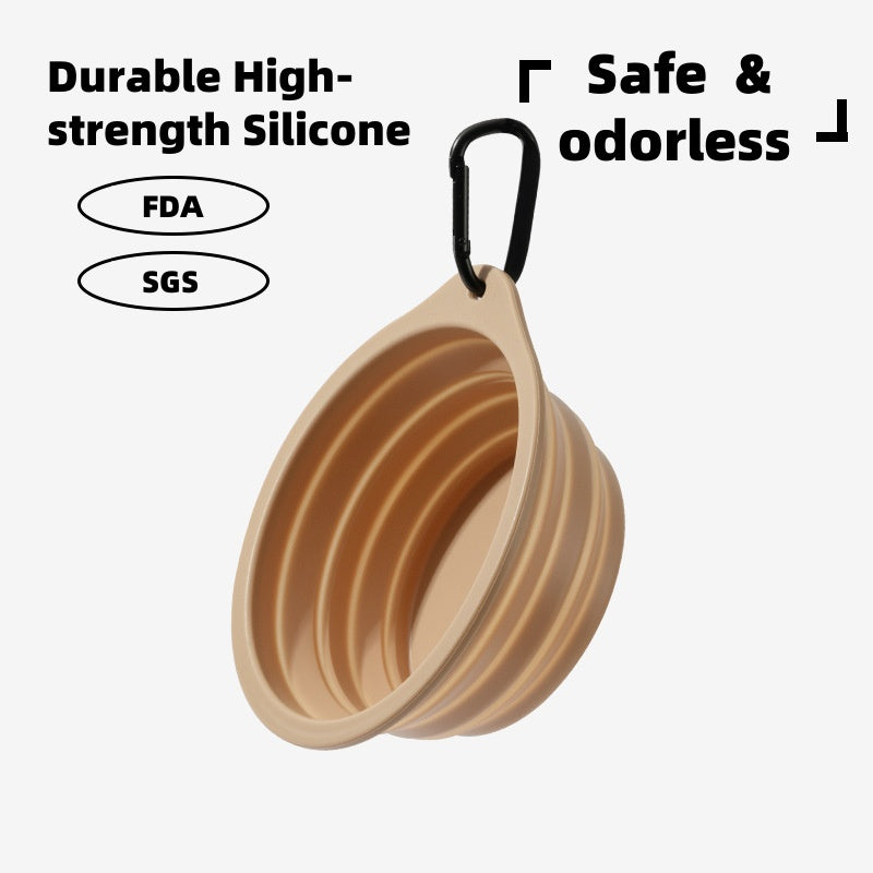 TrailPup Collapsible Pet Travel Bowl