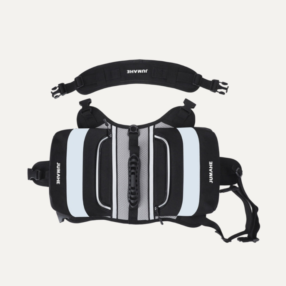 TrailTrek 2-in-1 Tactical Dog Harness Pack