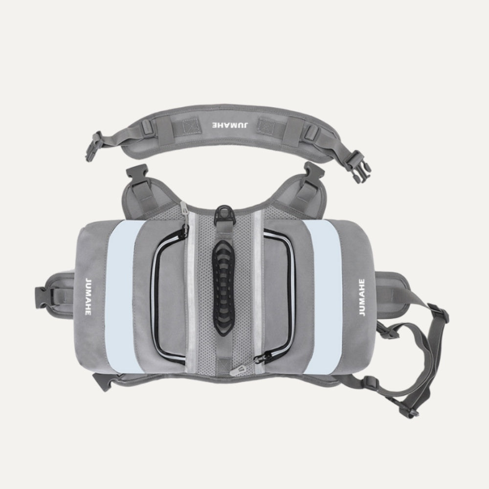 TrailTrek 2-in-1 Tactical Dog Harness Pack