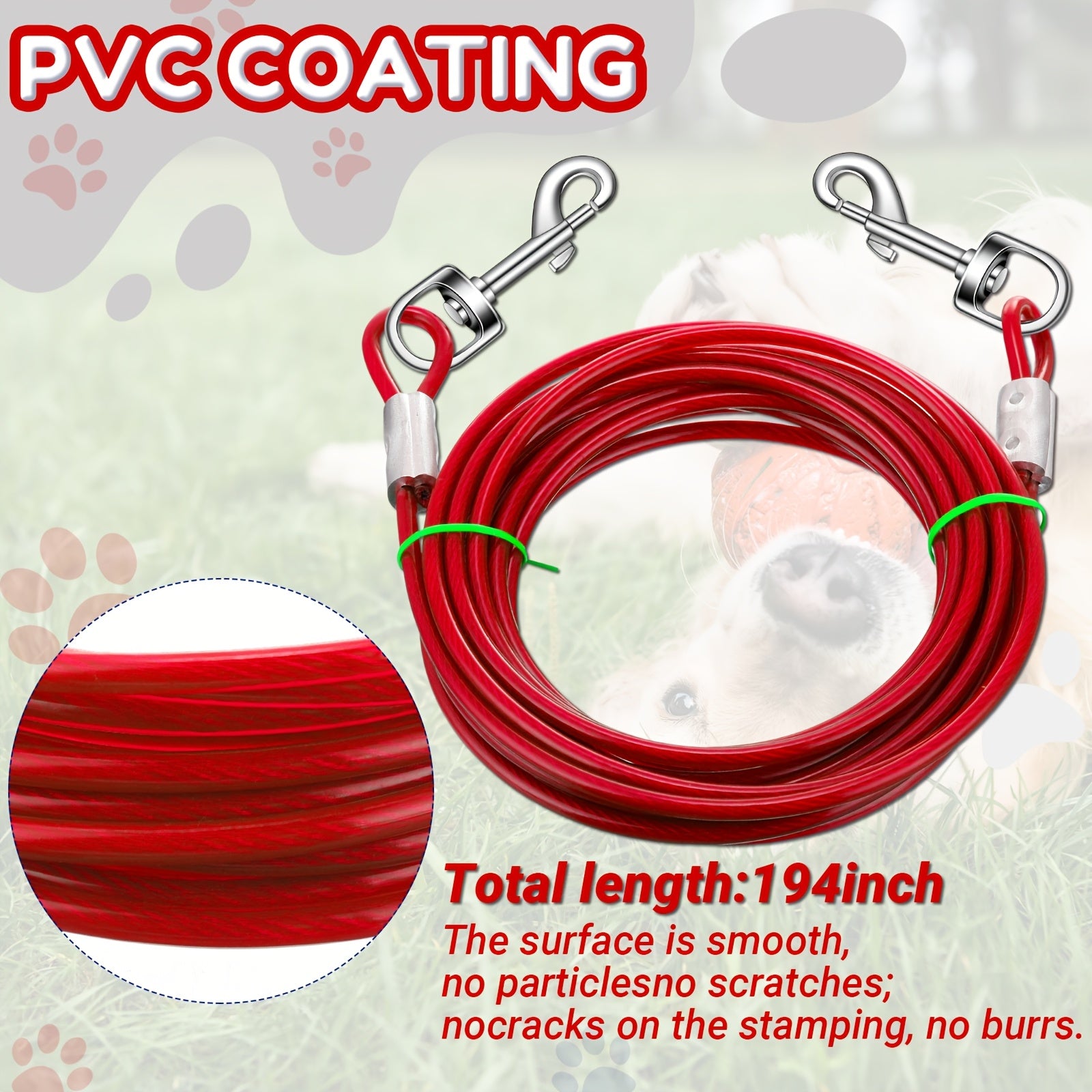 PawSecure Ground Tie-Out System