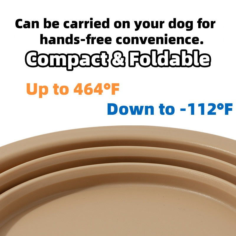 TrailPup Collapsible Pet Travel Bowl