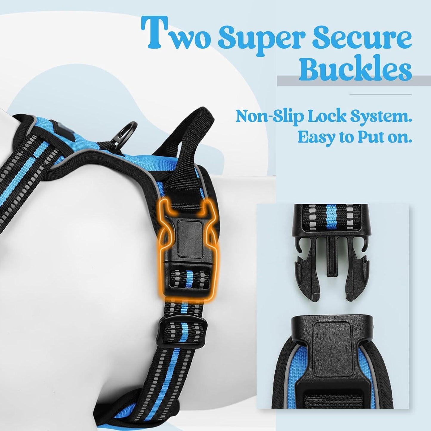 PawArmor No-Pull Adjustable Dog Harness
