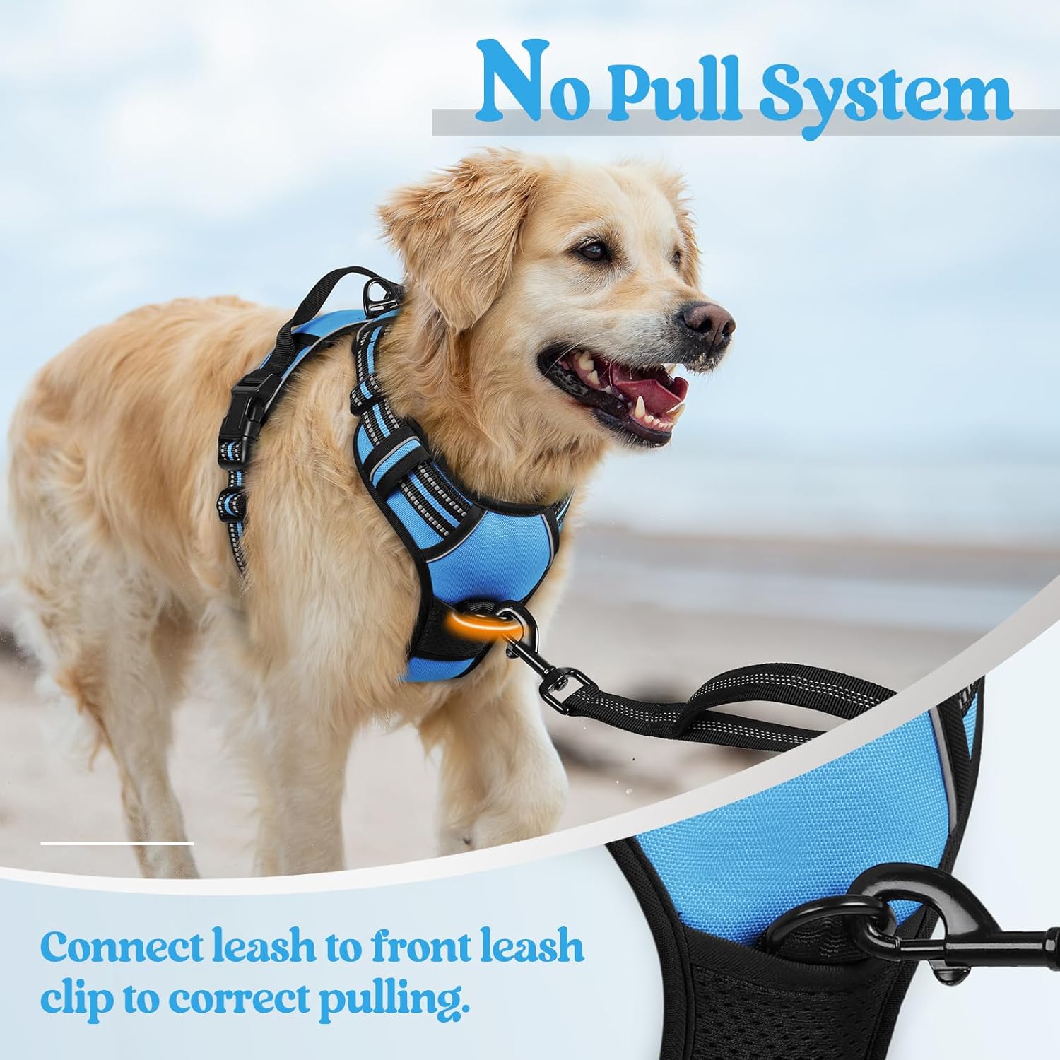 PawArmor No-Pull Adjustable Dog Harness