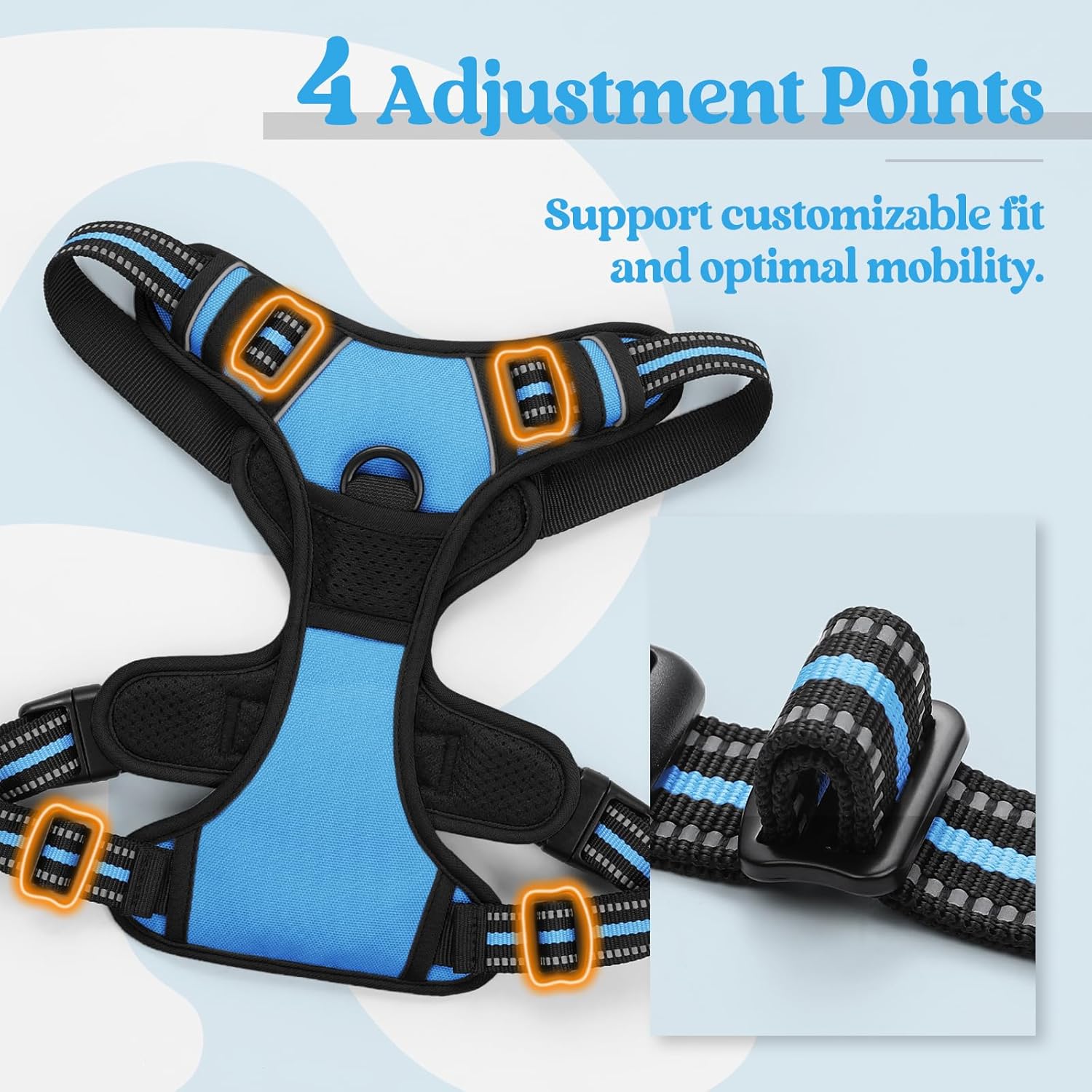 PawArmor No-Pull Adjustable Dog Harness