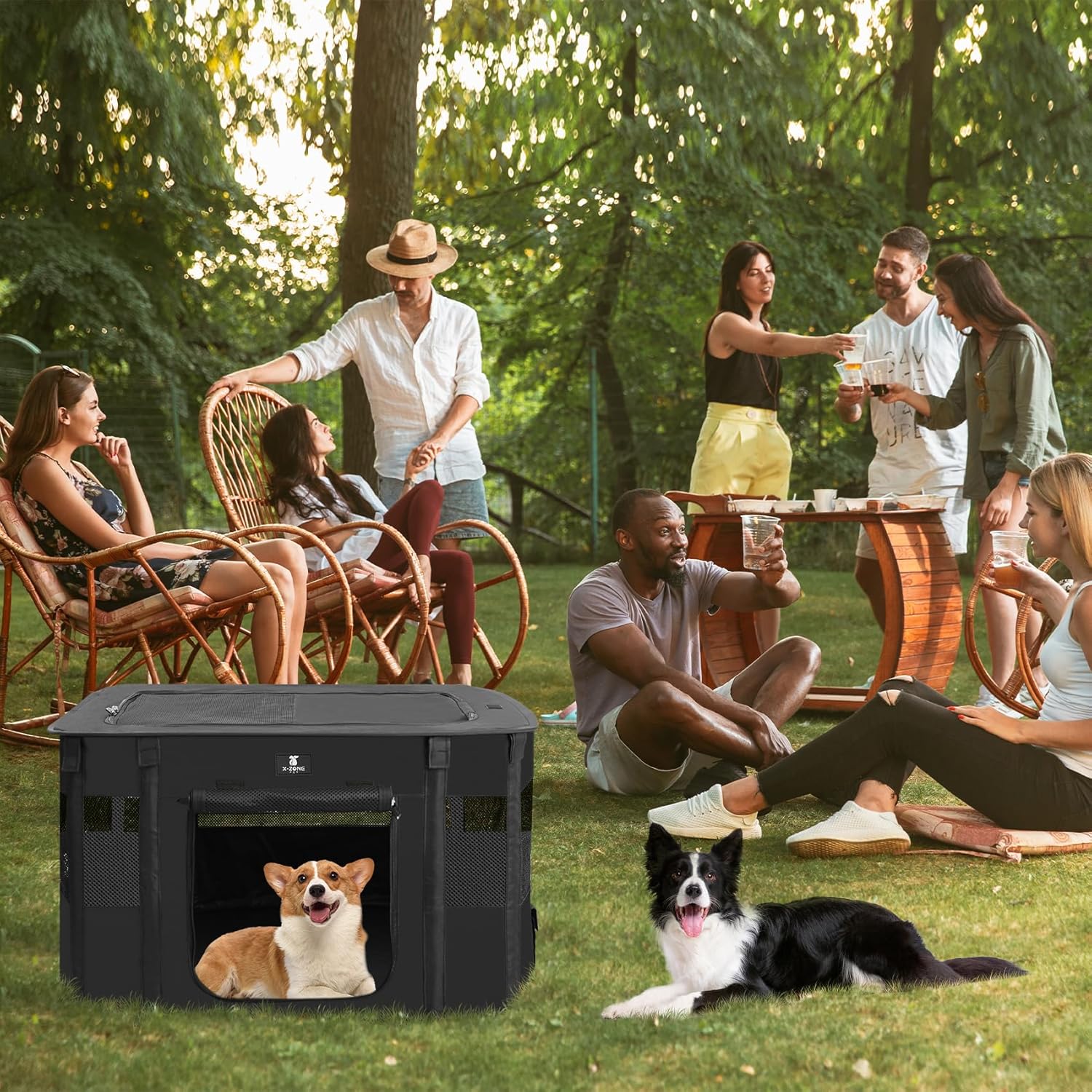 CampPaws Pop-Up Pet Playpen