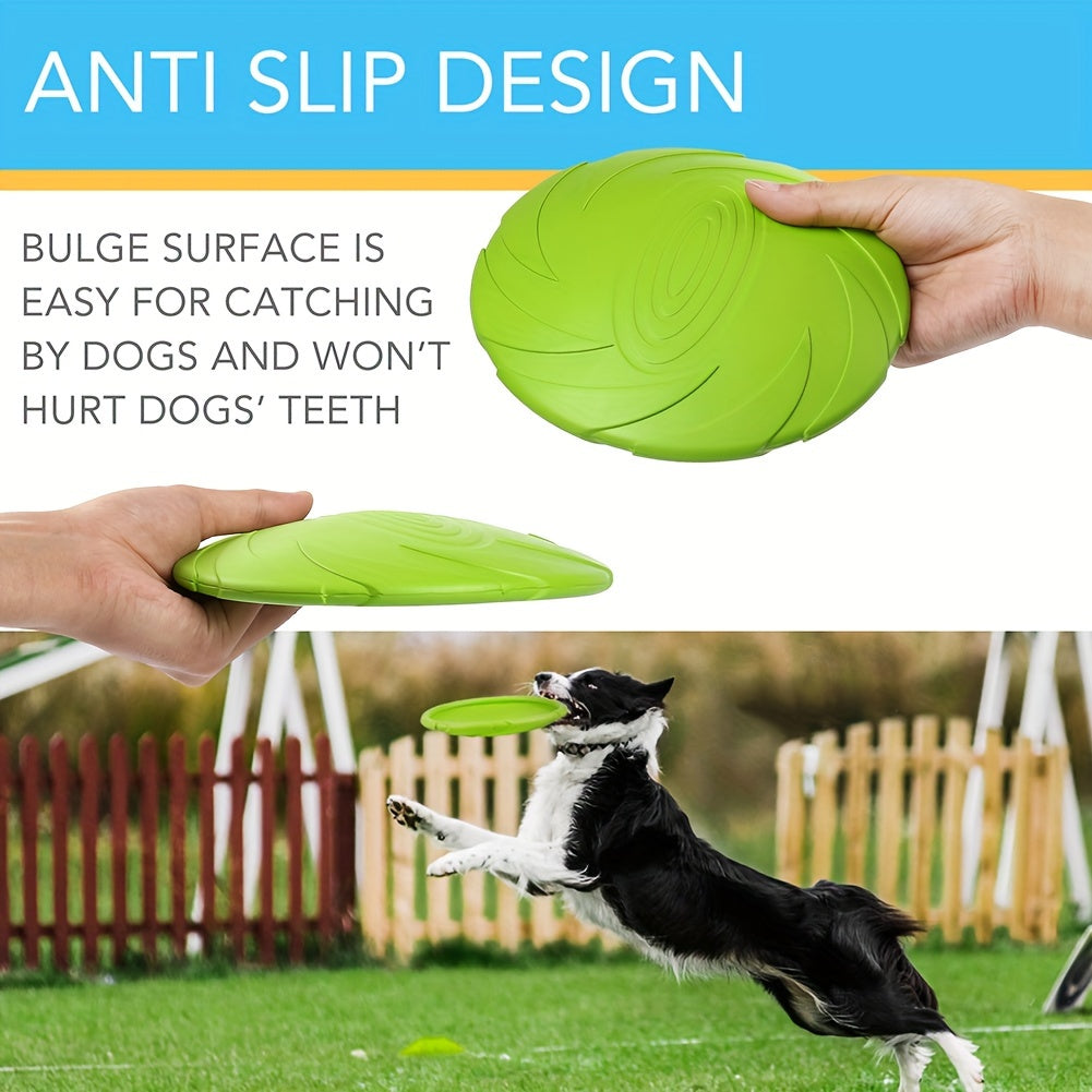 2 Pcs PawGlide Dog Flying Disc