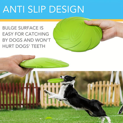 2 Pcs PawGlide Dog Flying Disc