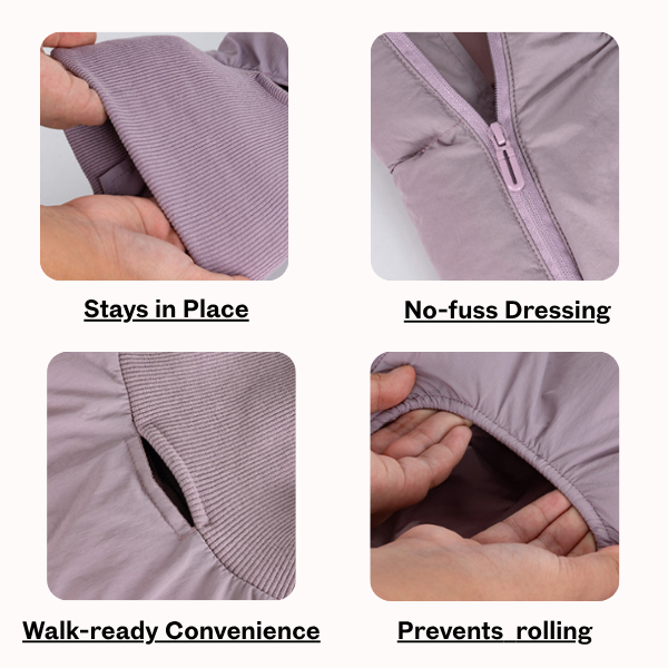 Full-Body Dog Puffer Suit