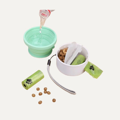 3-in-1 Dog Walking Storage Container