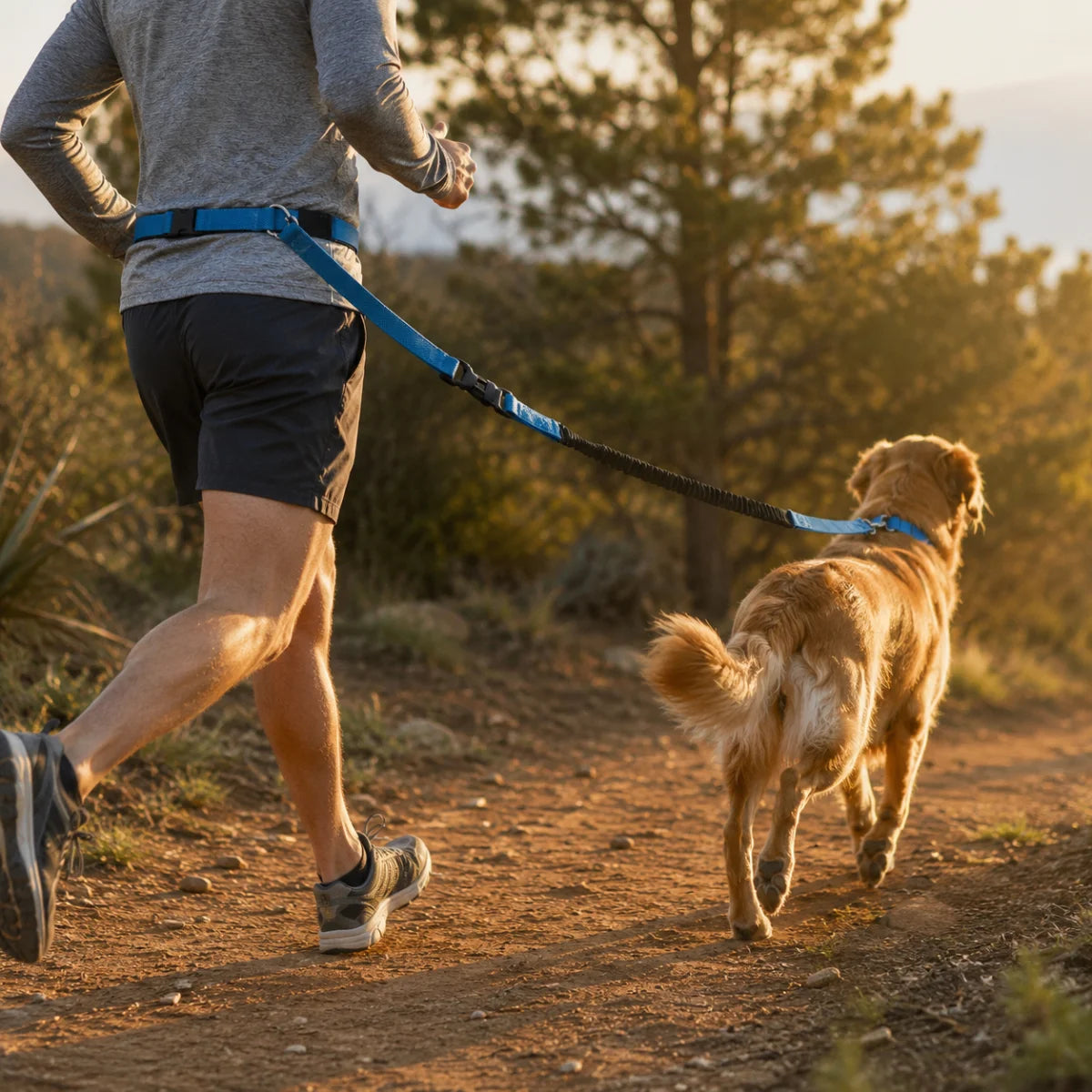 6-in-1  Multi-Function Elastic Dog Leash