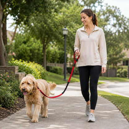 6-in-1  Multi-Function Elastic Dog Leash
